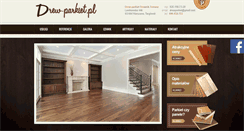 Desktop Screenshot of drew-parkiet.pl
